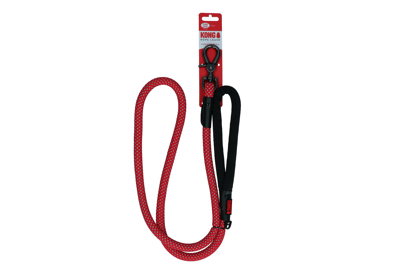 Rope dog leash red 150cm