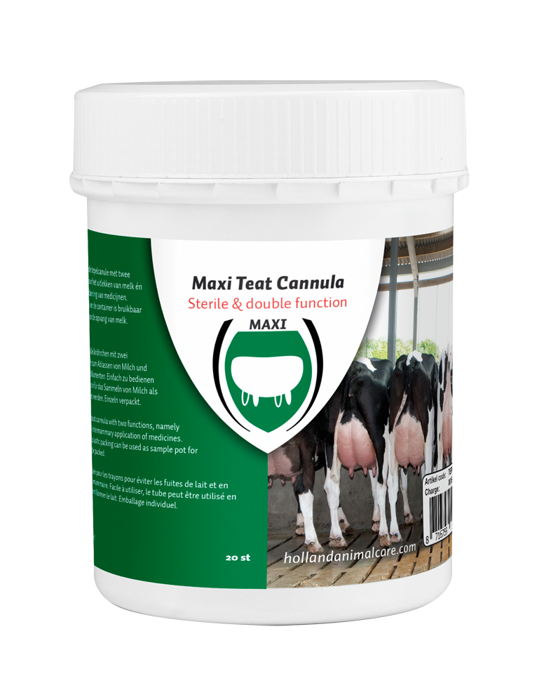 Maxi udder needle 55 mm plastic luer, cattle, udder care, wound care