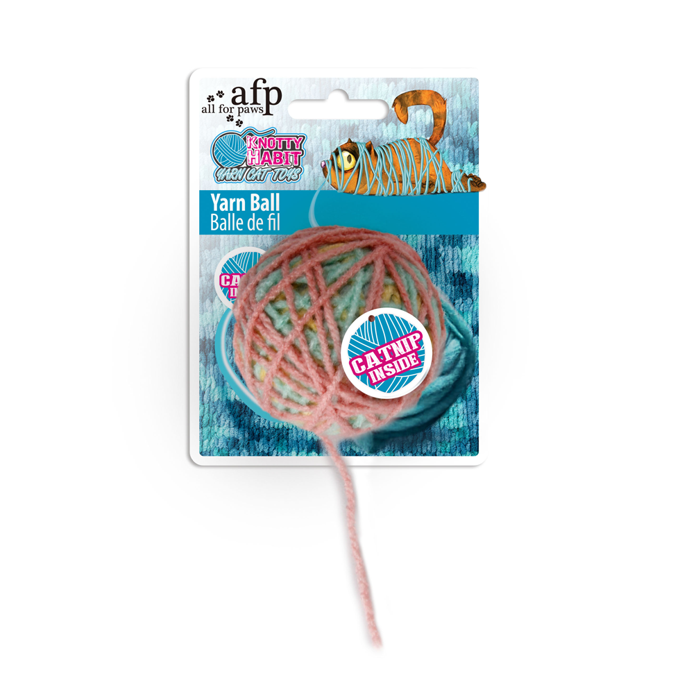 Knotty Habit - Yarn ball, cat toy