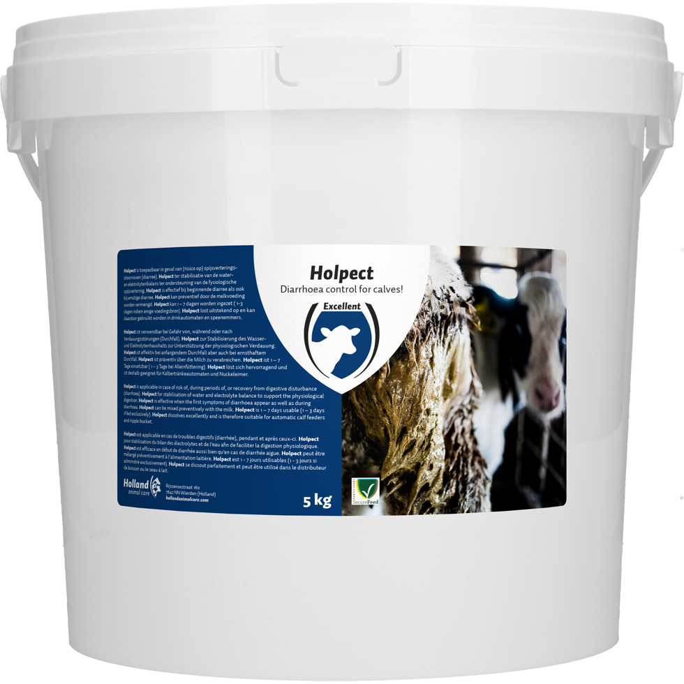 Dietary feed against diarrhoea, for calves, cattle calf rearing