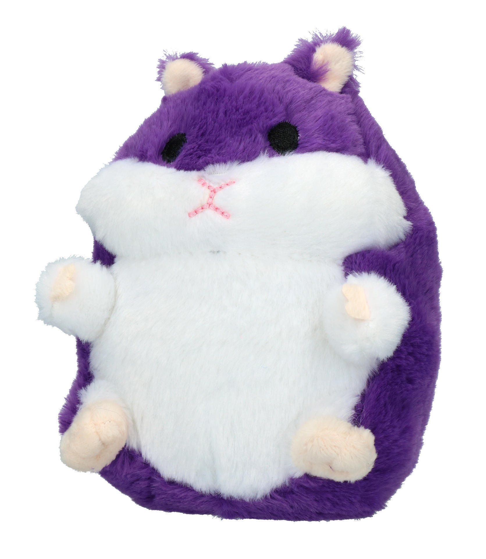 Big Fat Hamster Purple dog toy