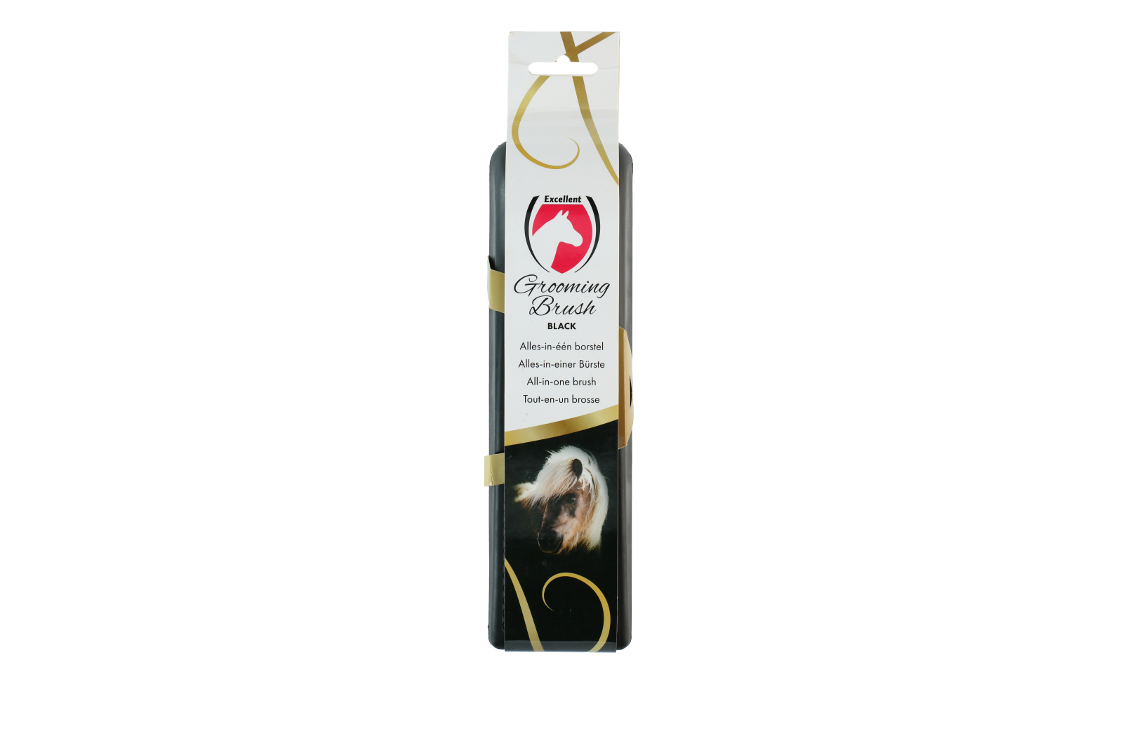 Massage brush black