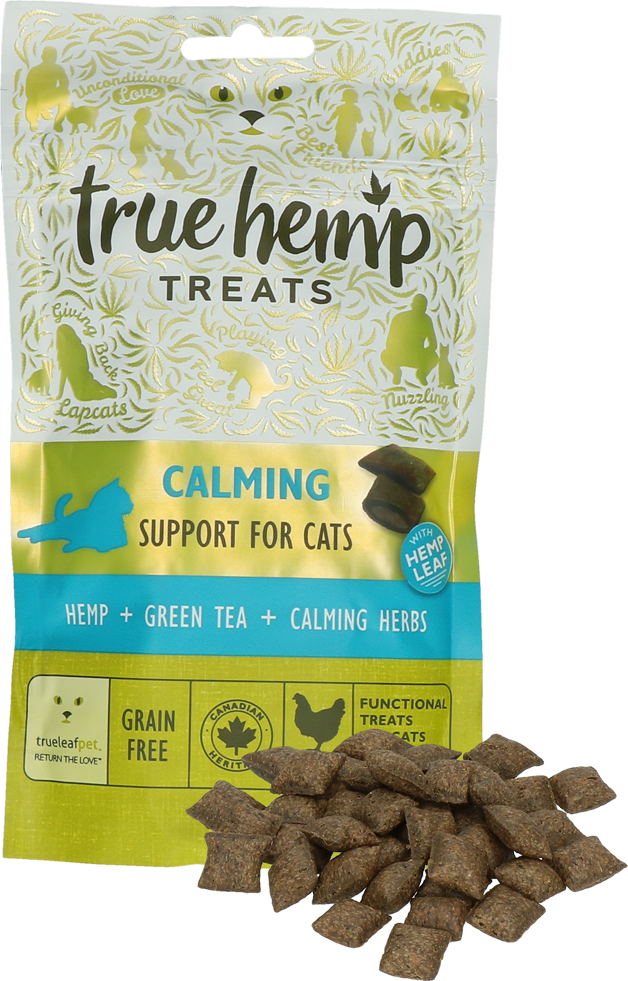 Real hemp for cats - soothing, medicinal cat food