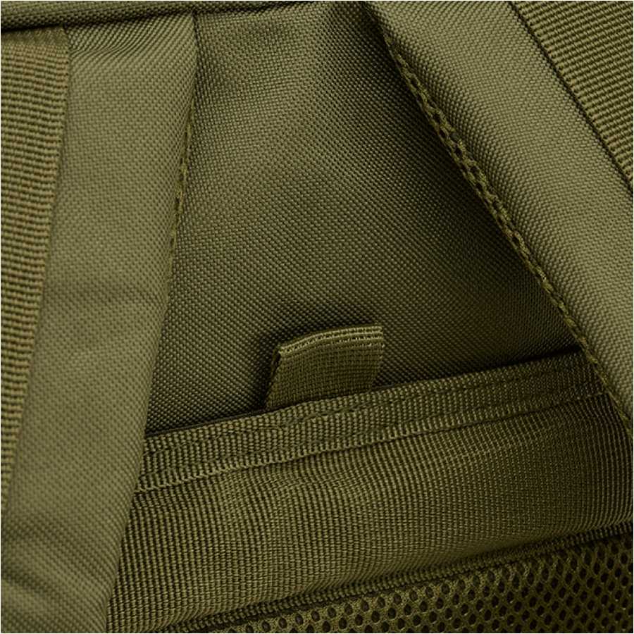 US Cooper Patch large olive green backpack