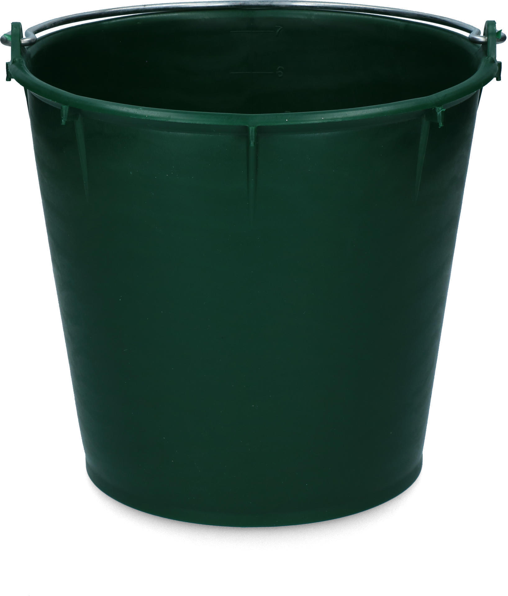 bucket 7 l with green handle barn livestock feeding feeding drink technology feeding bowls