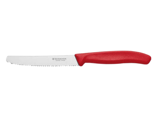 Tomato knife serrated 110 red