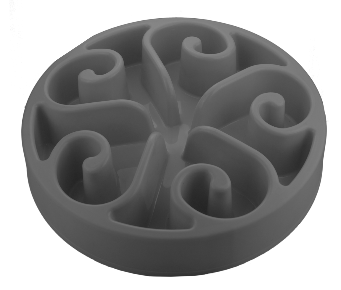 Labyrinth feeding bowl for dogs