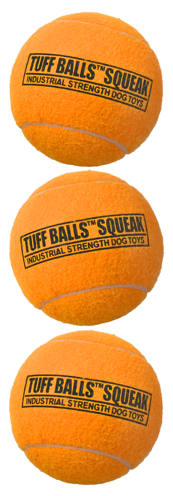 Rubber tennis ball for dogs 6cm