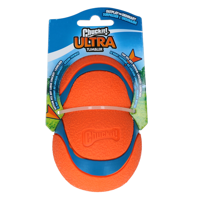 chuckit ultra tumbler dog toy ball