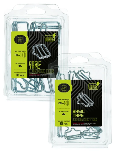 Basic ribbon connector for 20 mm shepherd's pole