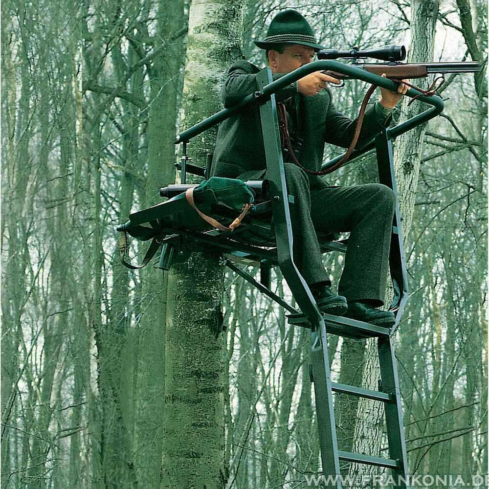 High seat made of light metal