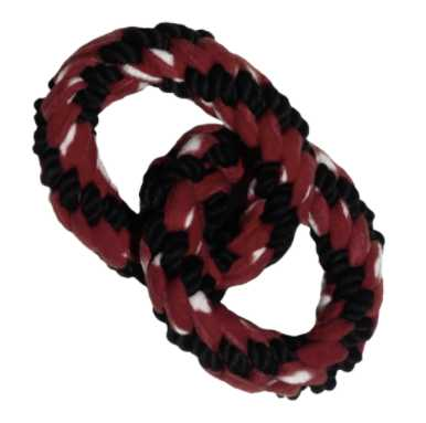 Double knot rope game for dogs