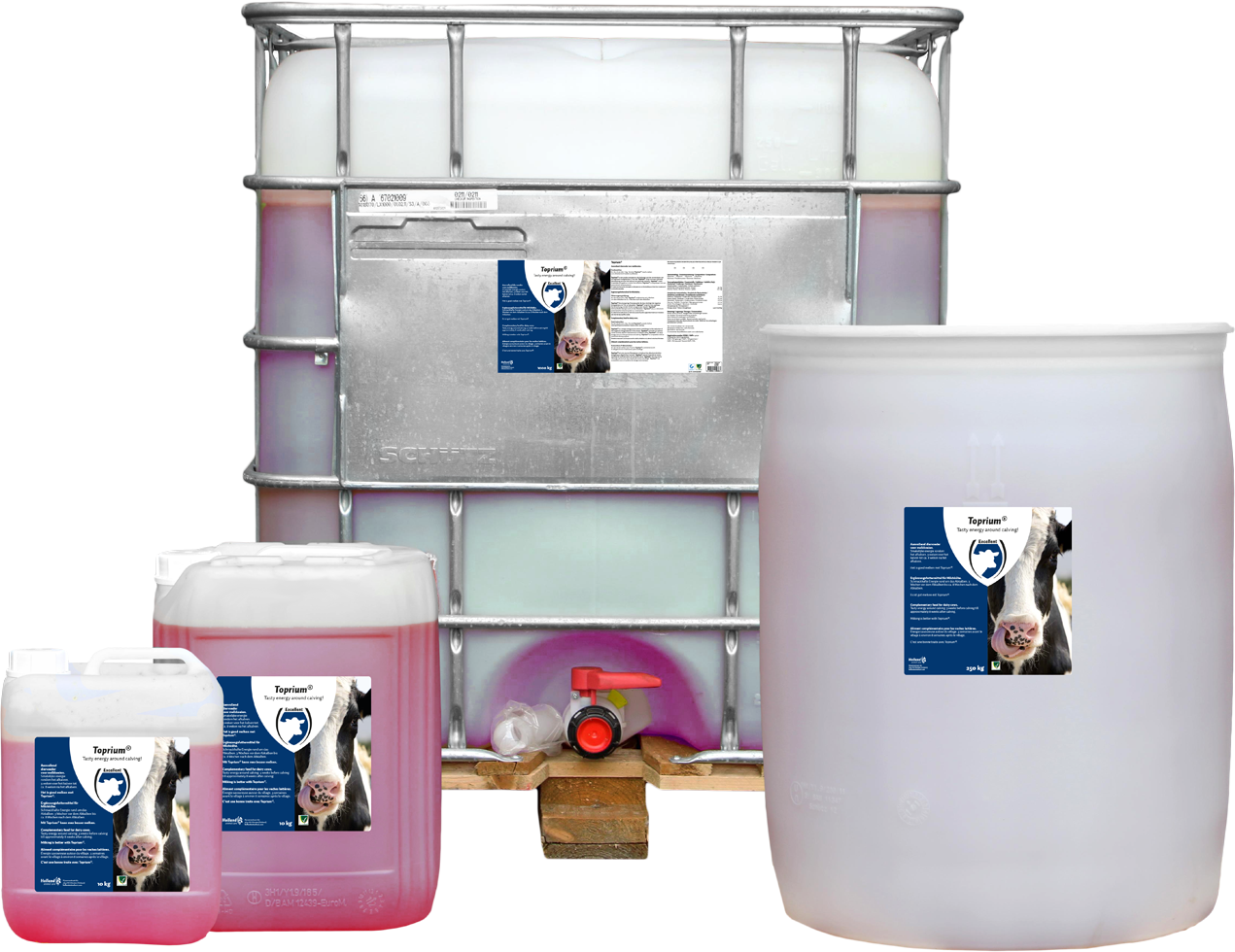 Toprium complex feed, cattle birth, calving