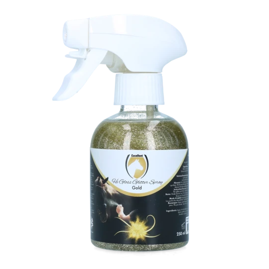Hi Gloss Glitter spray for horse