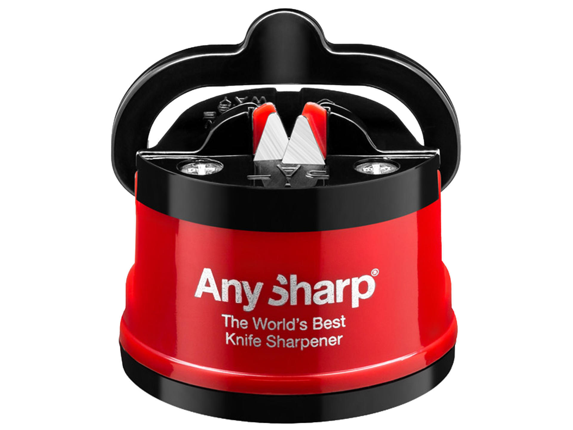 Red classic knife sharpener