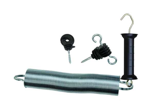 Set of hoods with hooks and spring