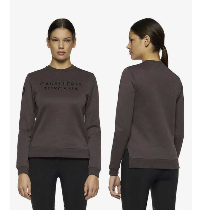 Women  rider sweatshirt  Bonded Piquè