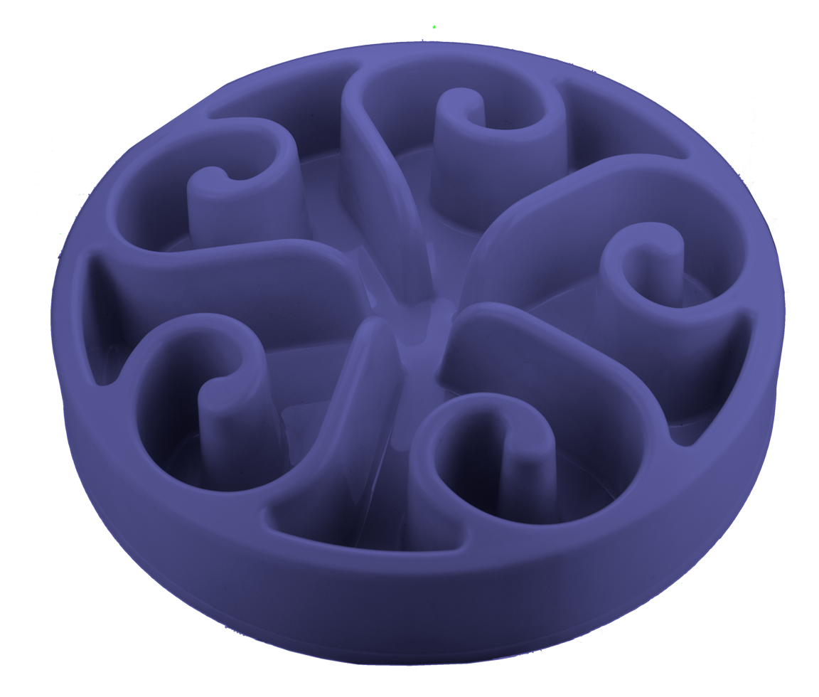 Labyrinth feeding bowl for dogs