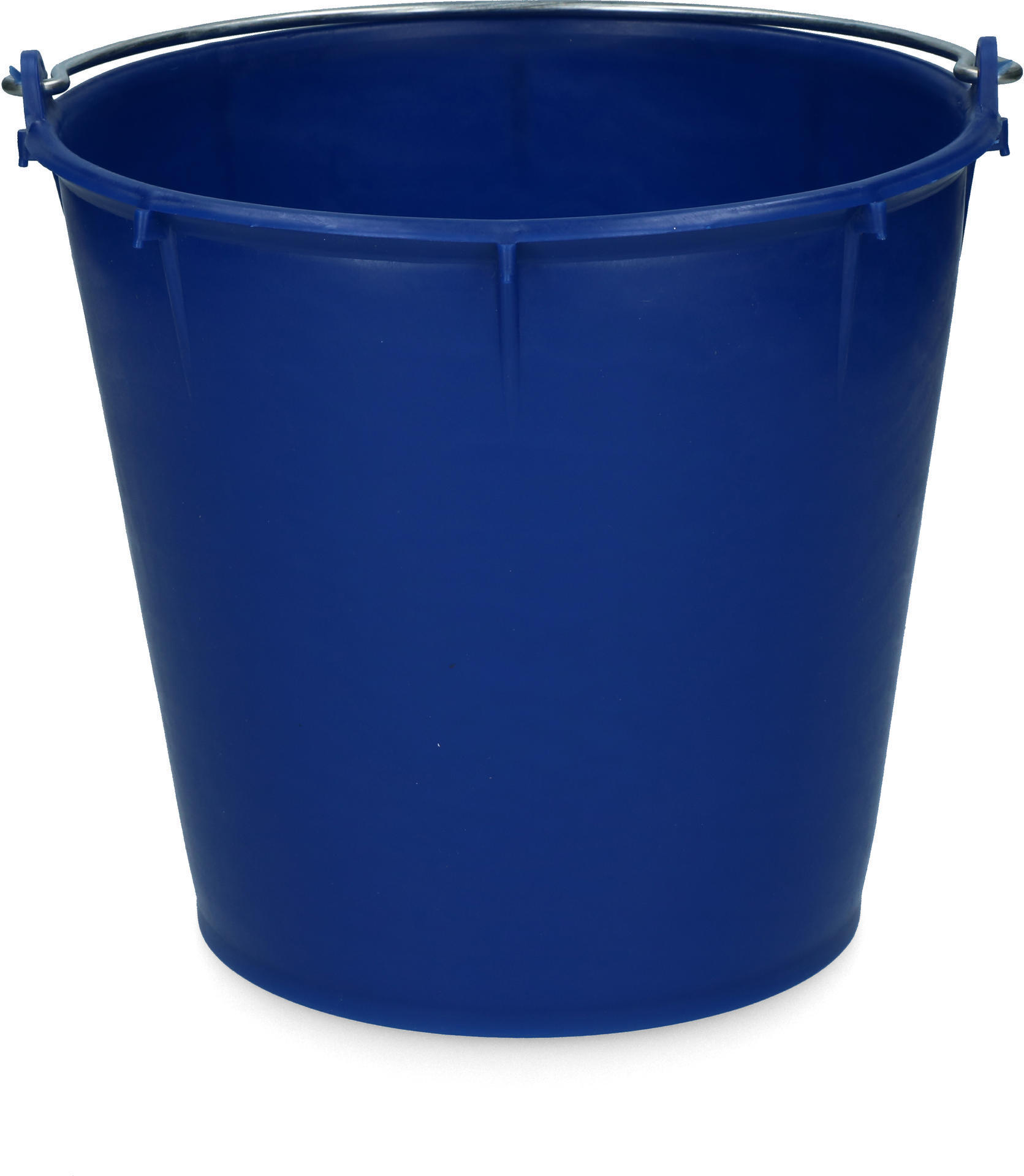bucket 7 l with handle dark blue stable animal housing feeding drinking technology feeding bowls