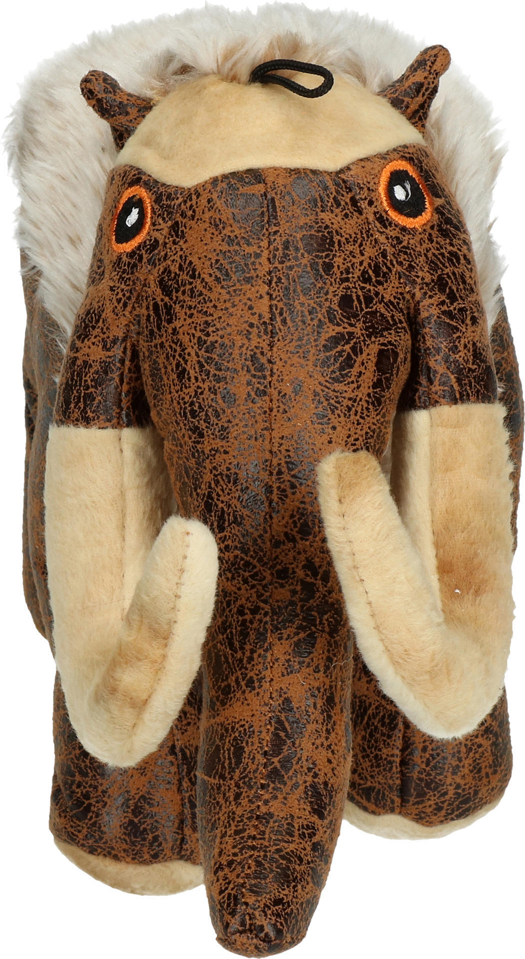 Mammoth soft material brown dog toy