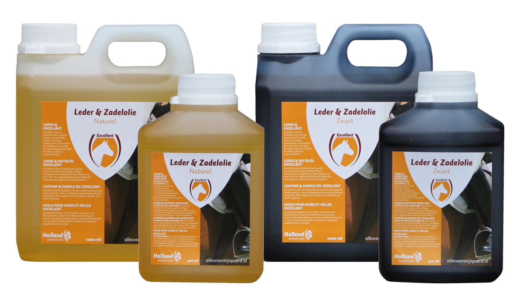 Natur leather and saddle oil 500 ml