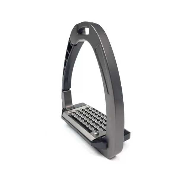 Arena Alupro Safety Stirrups Charcoal