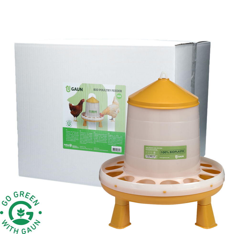 Poultry feeder 8 kg Bio green with lemon foot
