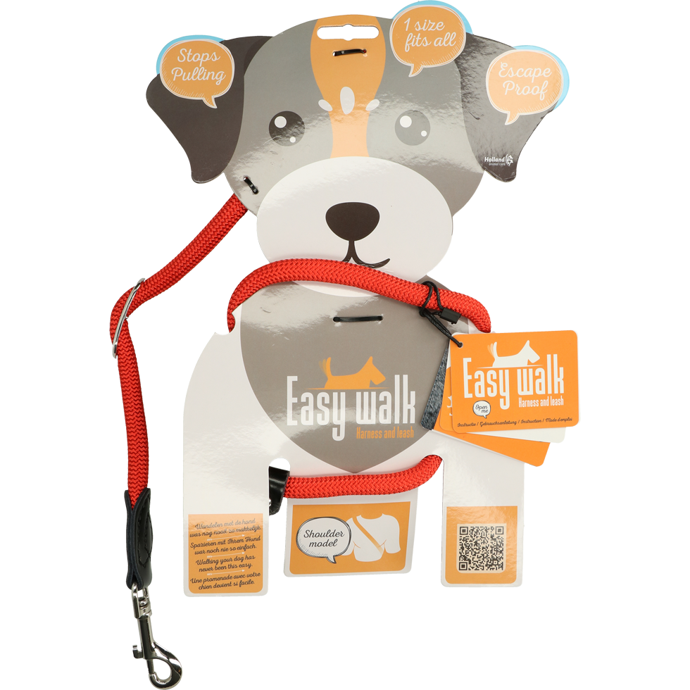 2in1 dog harness and leash 345cm