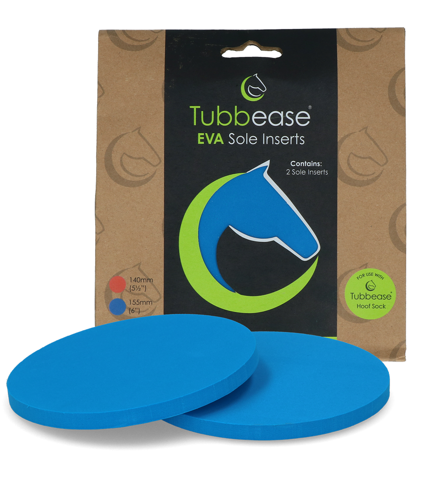 Bouncy sock spare pad 155mm M blue, horse care, hoof care