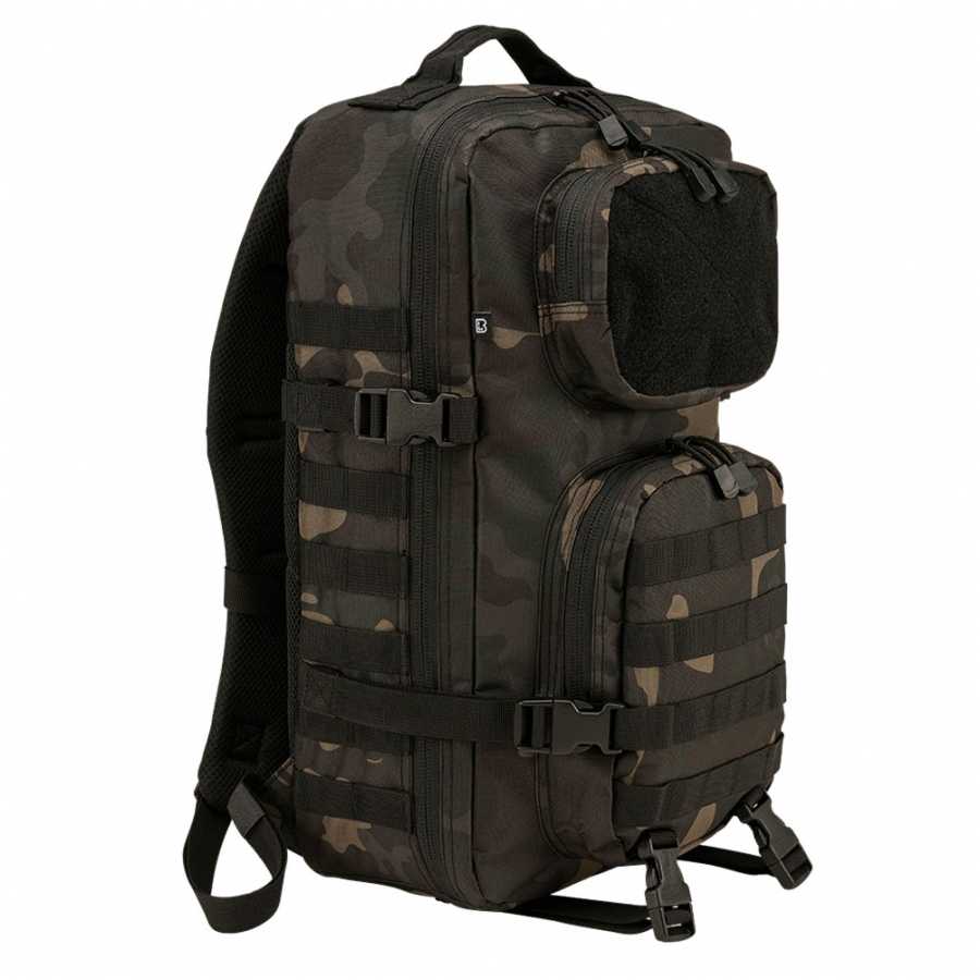US Cooper Patch large dark camo backpack
