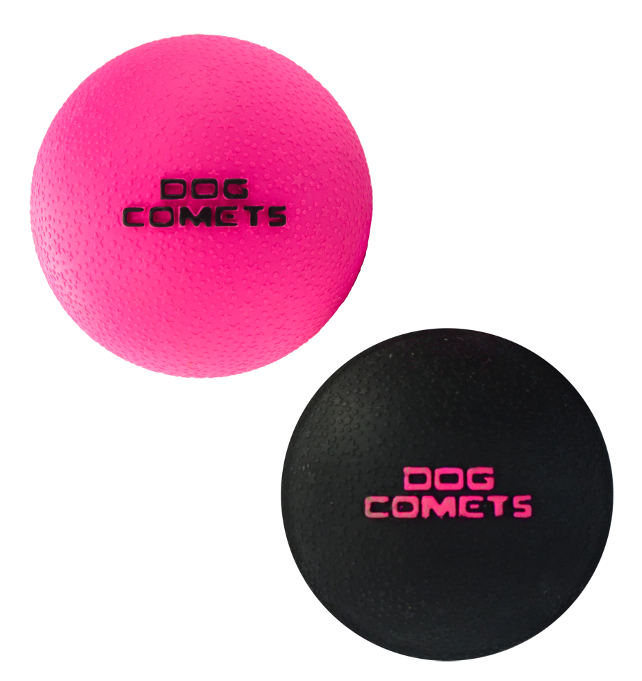Stardust dog ball M pink