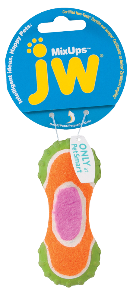 Mixups ribbed dog toy S 10 cm