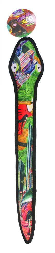 Super strong material snake big dog toy