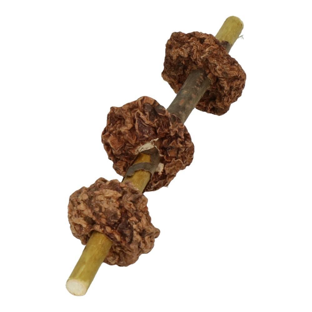 Vertical stick three fruit cat game