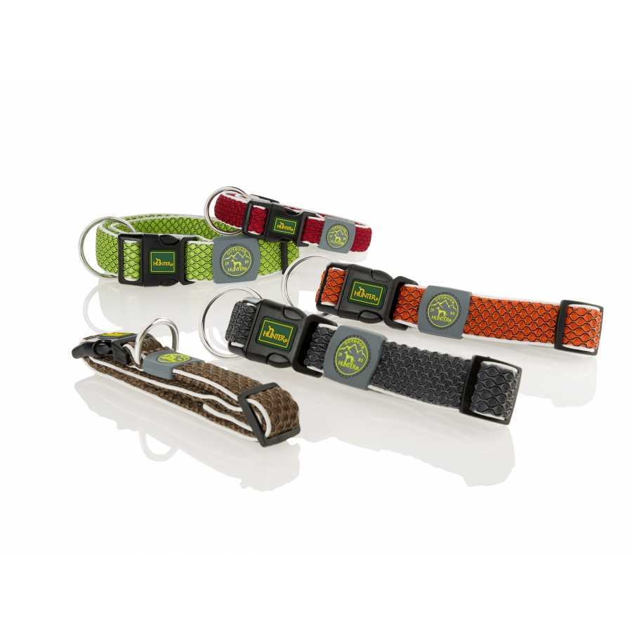 Hilo Vario Basic dog collar lime