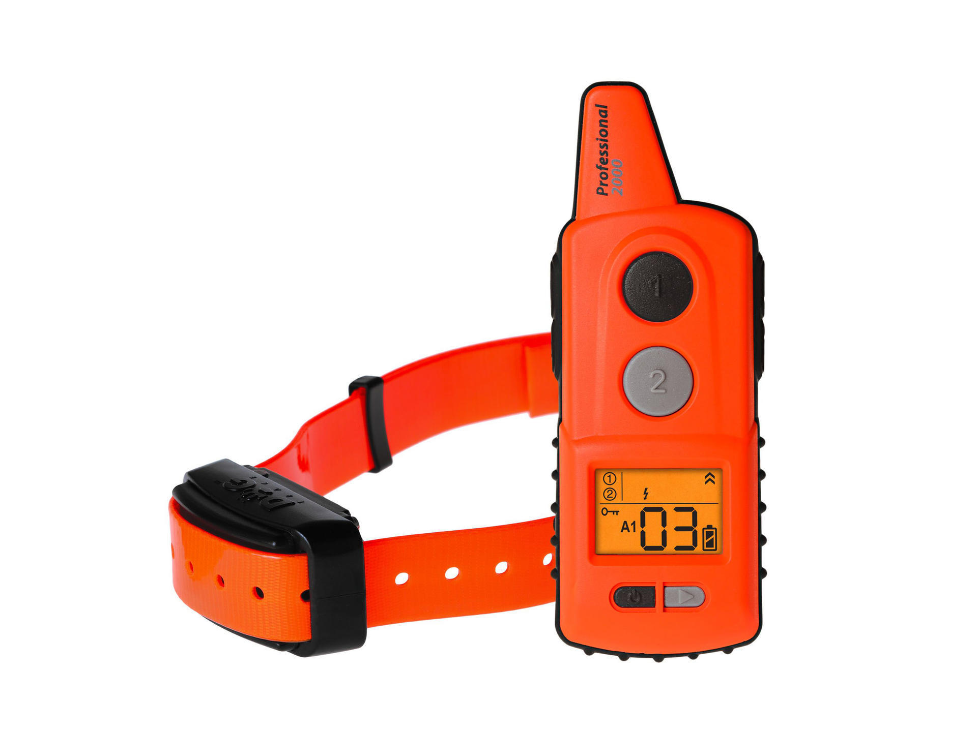 Electronic collar d control professional 2000 orange dog SMART electric training collar