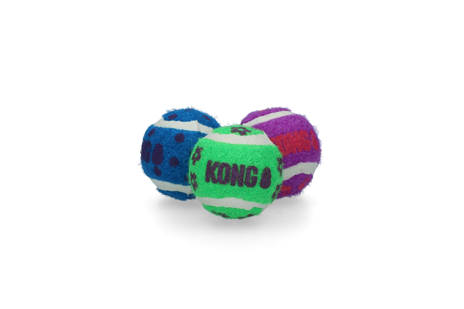 Cat tennis balls felt cat toy