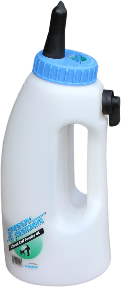 Calf fast feeding bottle Blue 2,5 l cattle rearing