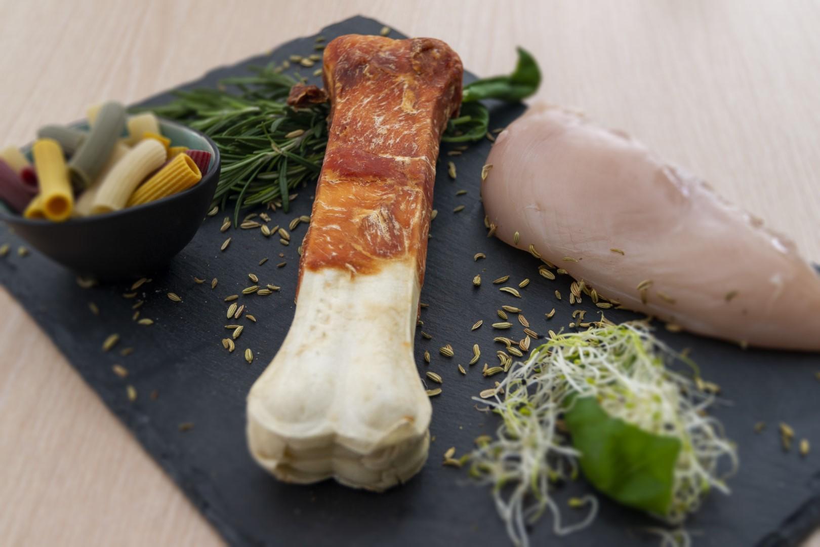 Pressed chicken bone 20 cm