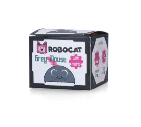 Grey Mouse Smart cat toy