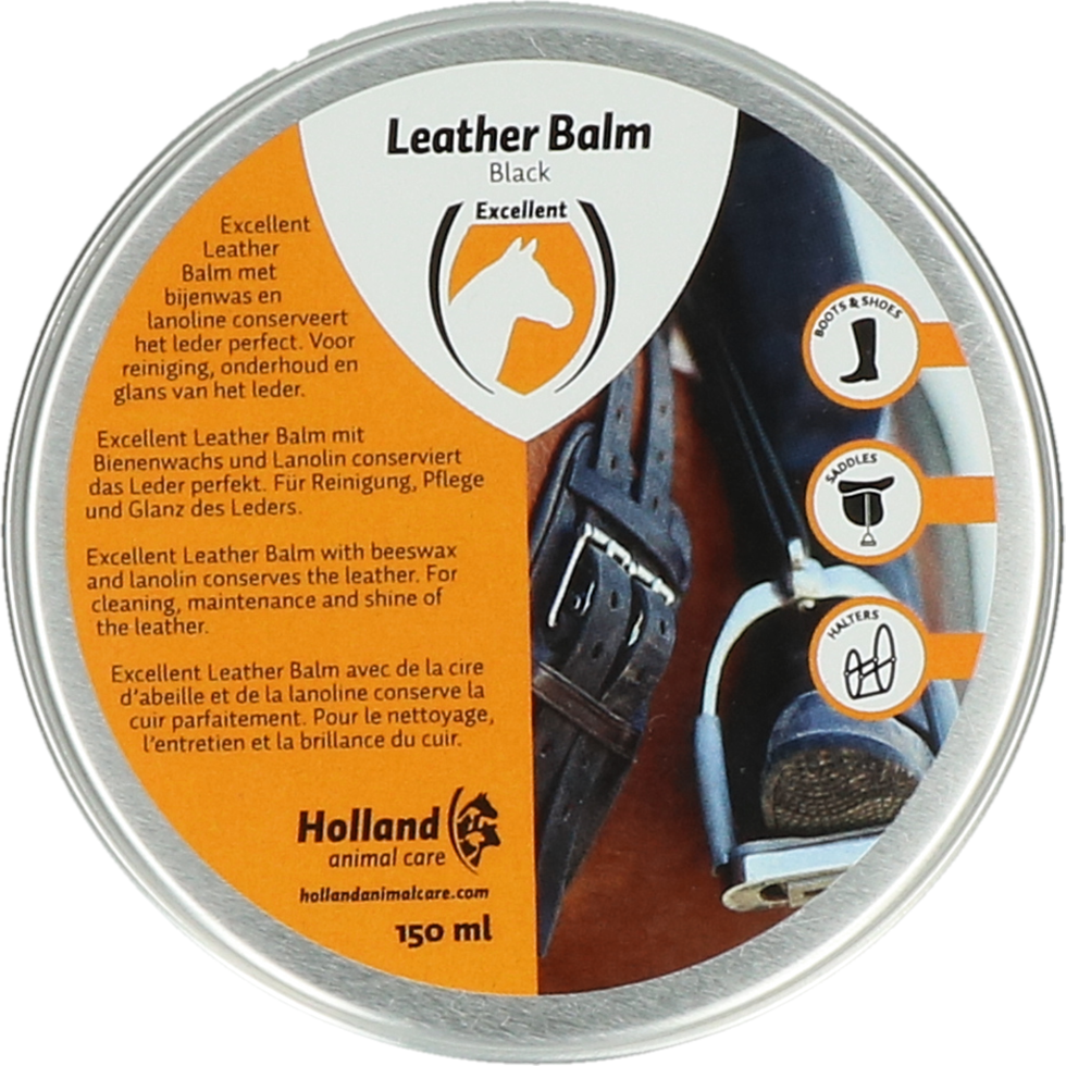 Lui leather and saddle balm