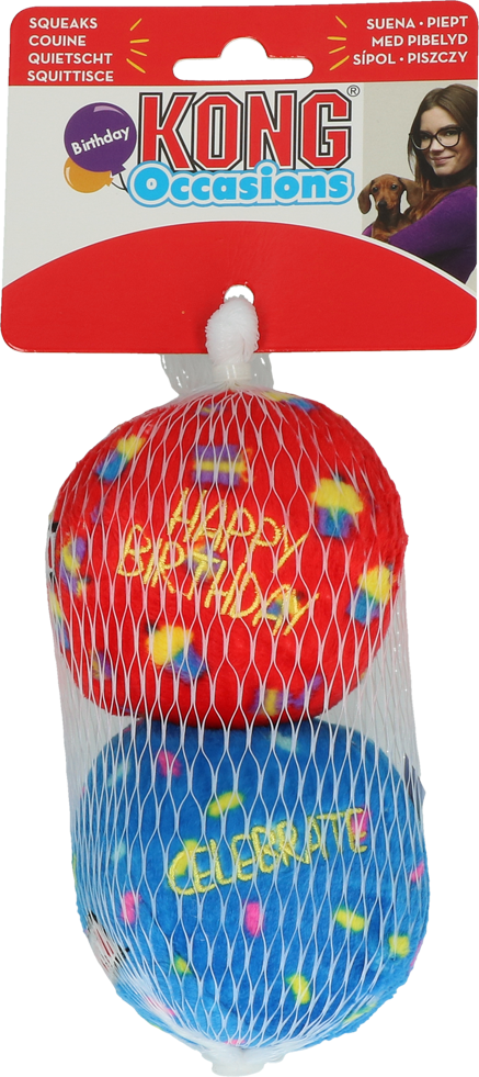 Birthday dog ball