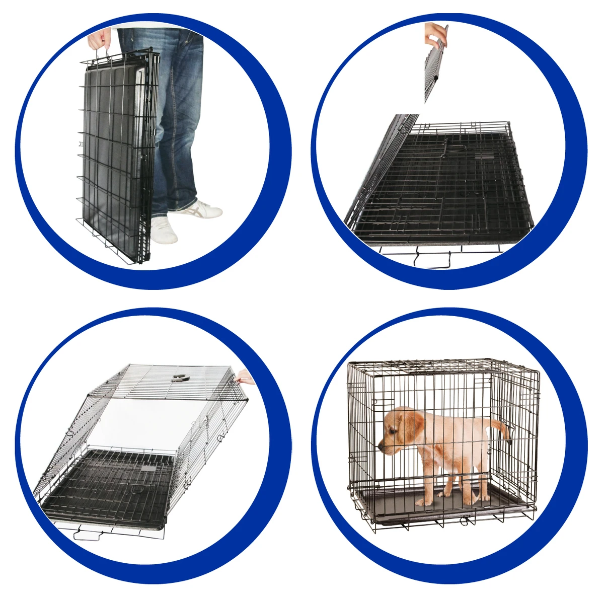 Portable dog cage XXL