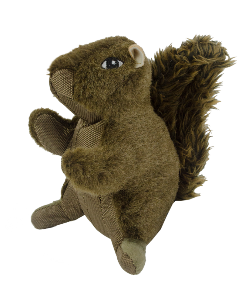 Squirrel dog toy plush