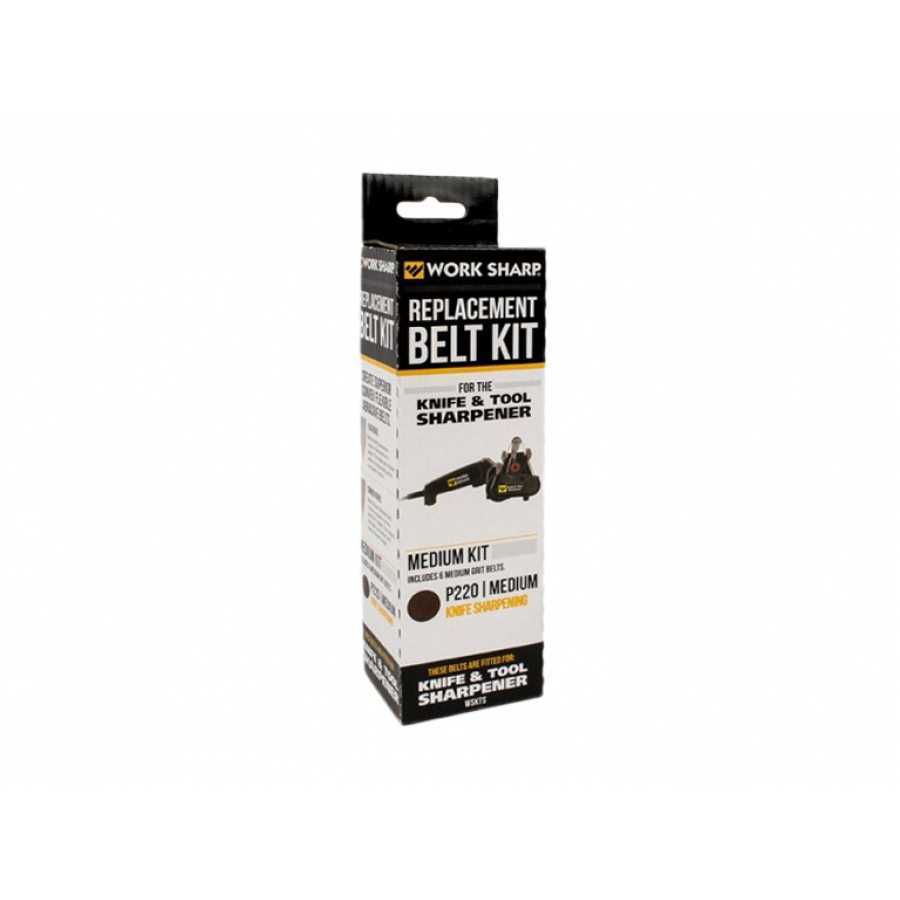 P220 WSKTS Set of 6 abrasive belts