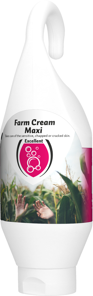 Farm Cream Max multifunctional care cream in bottle, cattle udder care