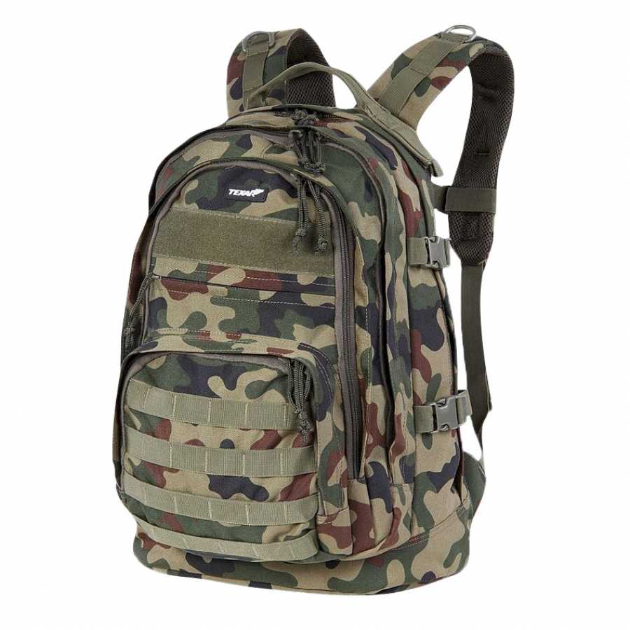 Backpack with hunting pattern