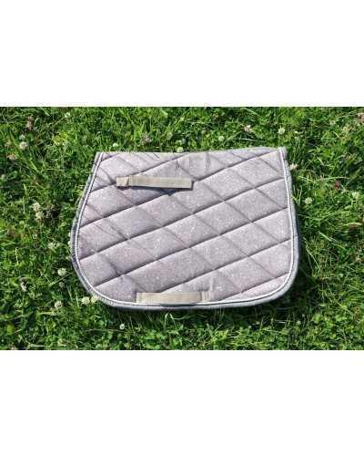 Sparkling glitter saddle pad for pony