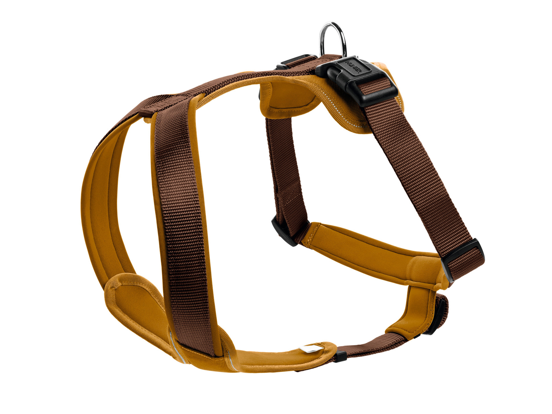 Brown and caramel dog coat XL