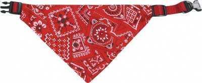 Dog collar shawl red 40 65cm 25 mm basic collar
